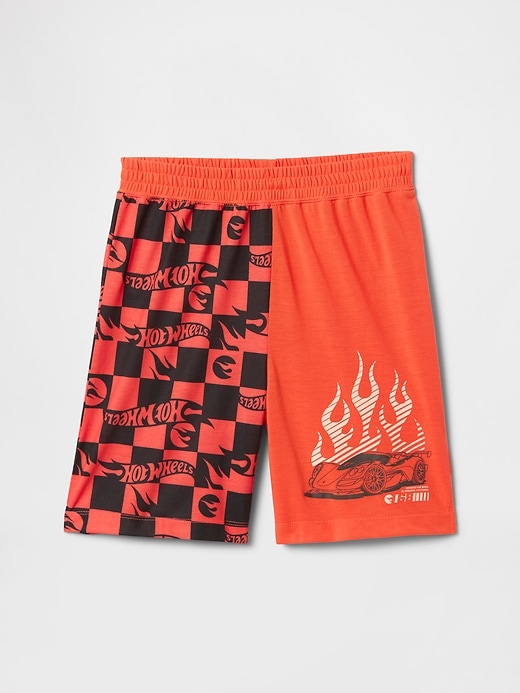 Image number 1 showing, Kids Hot Wheels Recycled PJ Shorts