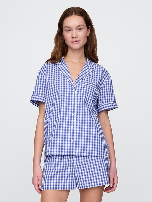 Image number 1 showing, Poplin PJ Shirt