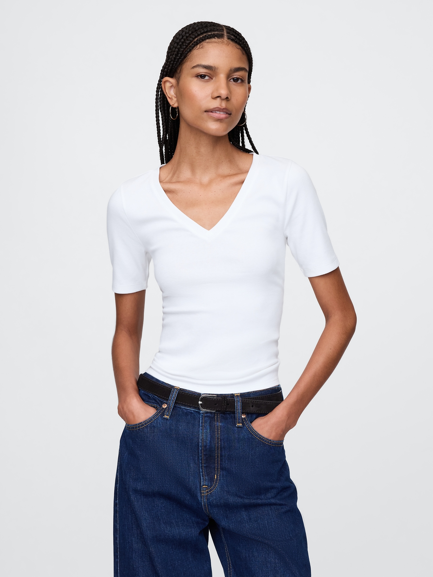 Modern V-Neck T-Shirt