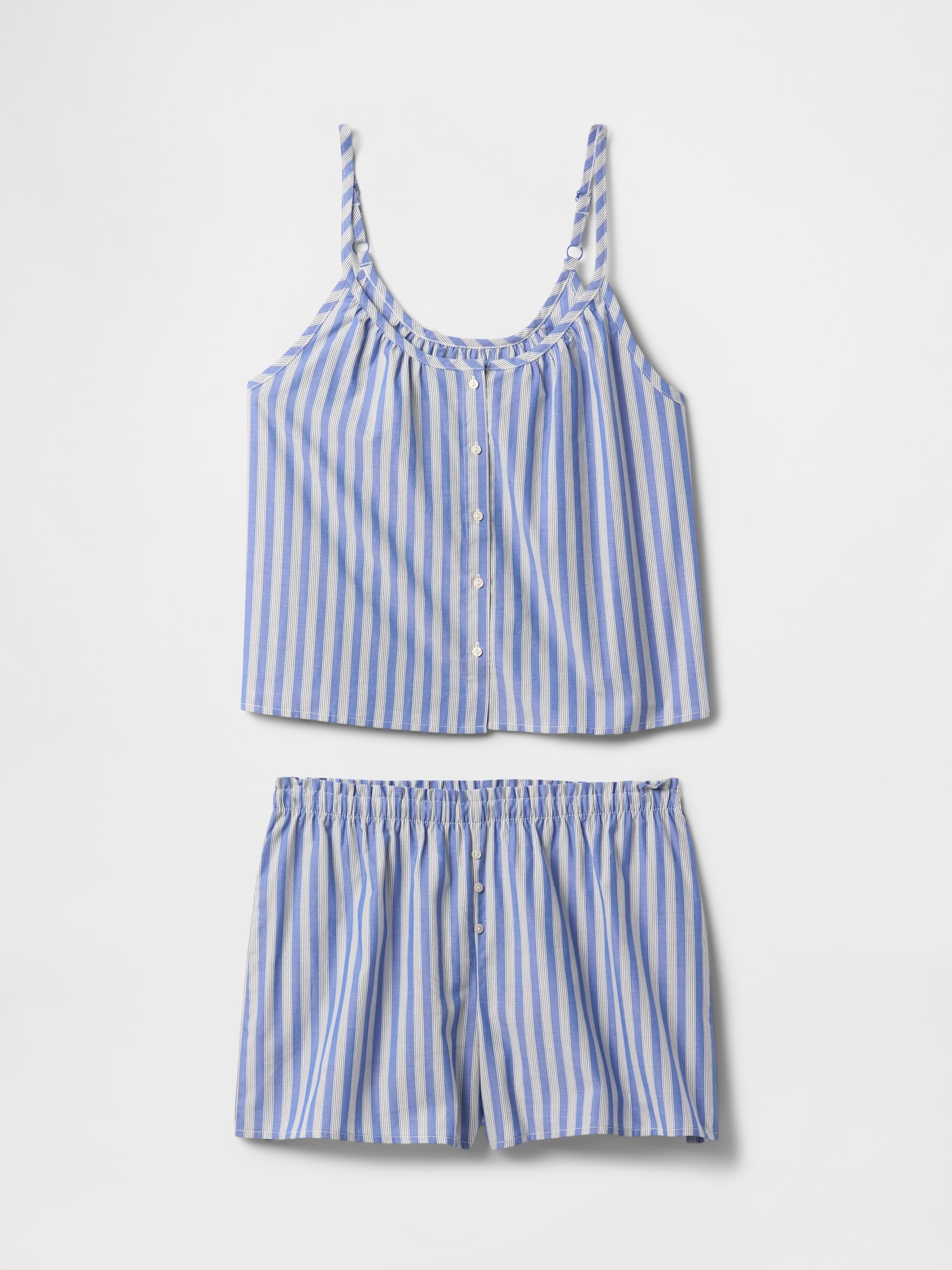 Poplin PJ Shorts Set