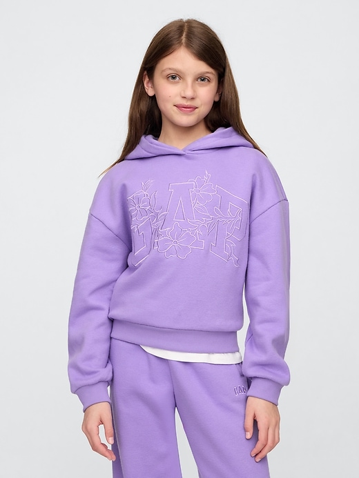 Image number 1 showing, Kids Vintage Soft Relaxed Logo Hoodie