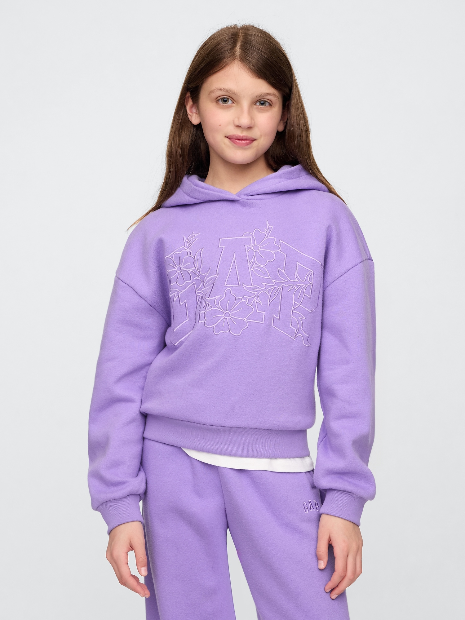 Kids VintageSoft Relaxed Logo Hoodie