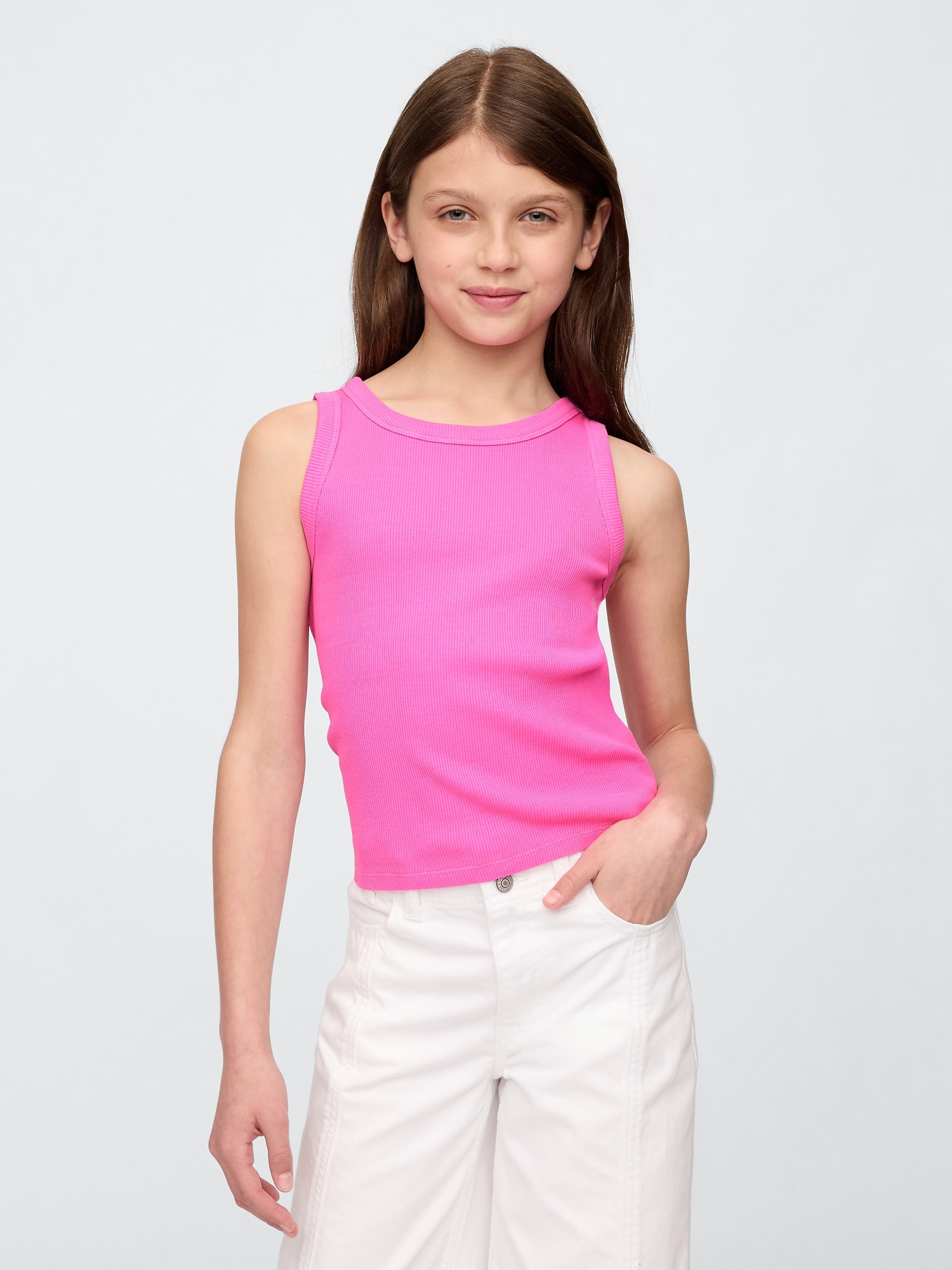 Kids Rib Tank Top