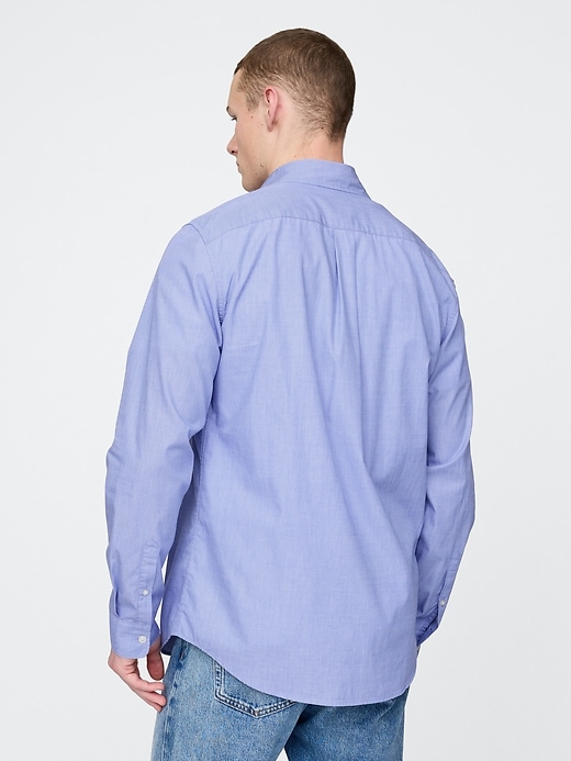 Image number 3 showing, Organic Cotton Poplin Classic Shirt