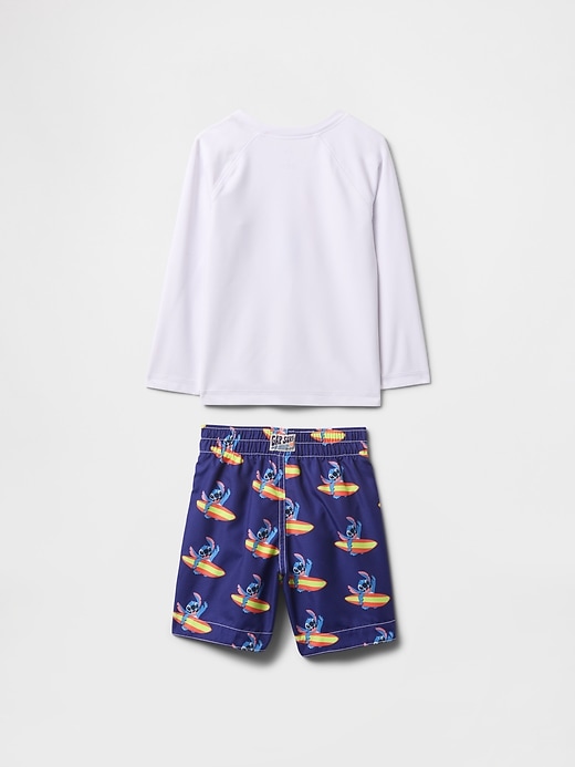 Image number 2 showing, Gap × Disney Baby & Toddler Rash Guard Swim Two-Piece