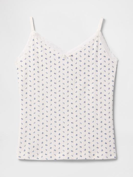 Image number 5 showing, Pointelle PJ Tank Top