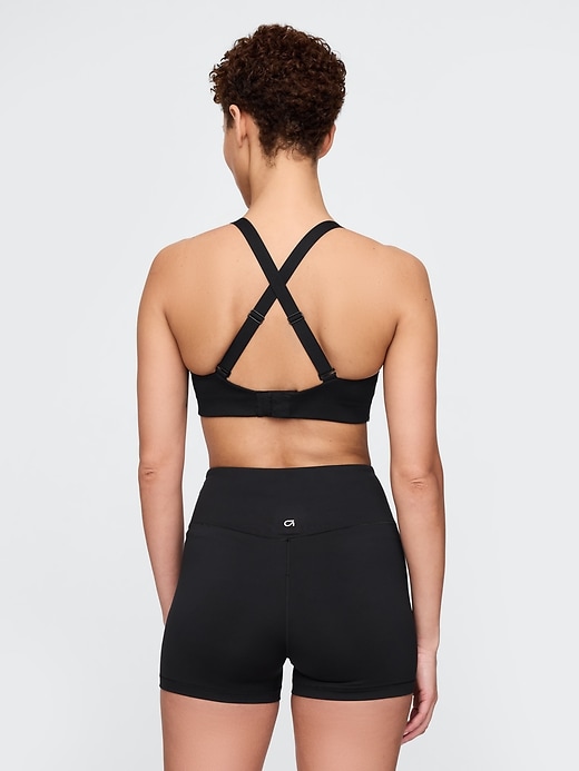 Image number 2 showing, GapFit Power High Impact Crossback Sports Bra