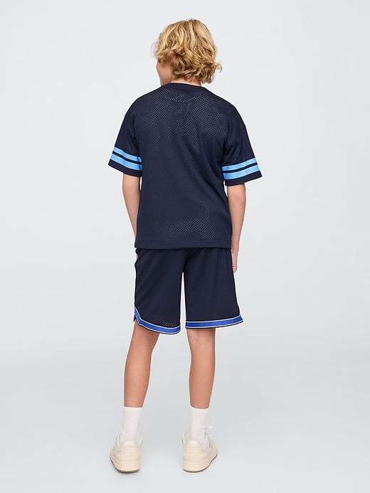 Image number 3 showing, GapFit Kids Mesh Pull-On Shorts