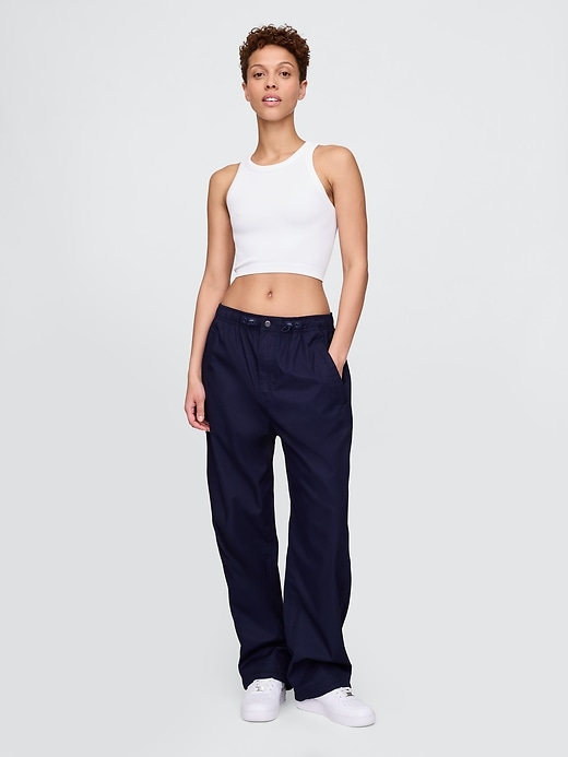 Image number 2 showing, Twill Parachute Baggy Pants