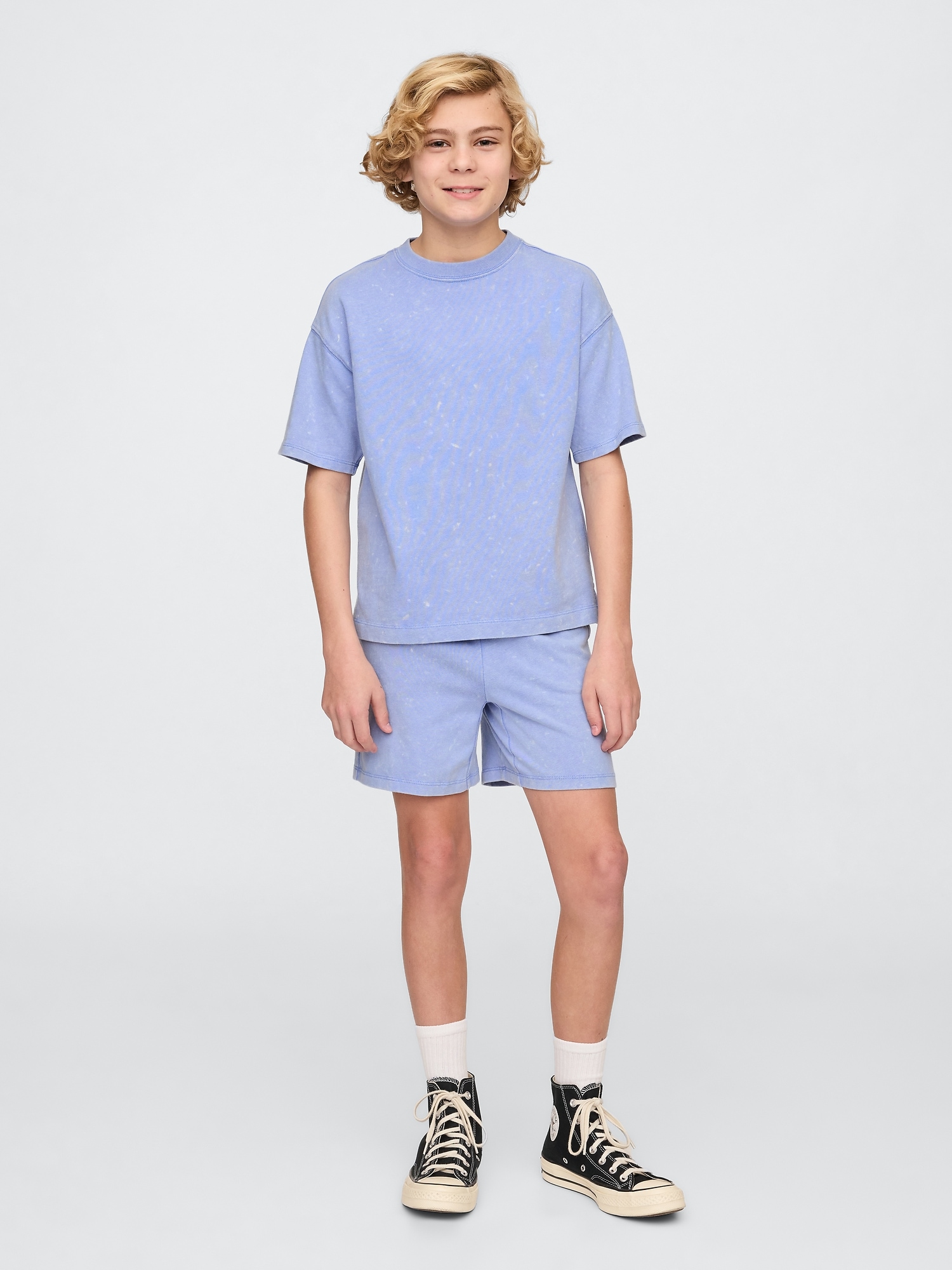 Kids Washed Easy Shorts