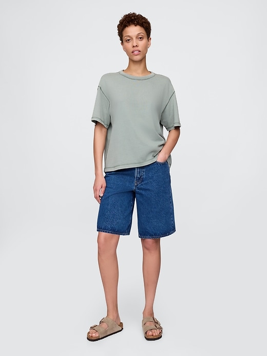 Image number 4 showing, Heavyweight Cropped T-Shirt