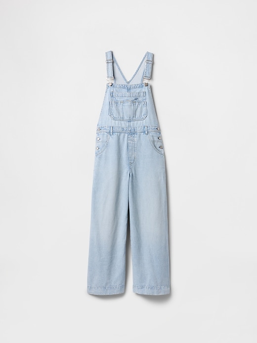 Image number 5 showing, UltraSoft Denim Baggy Overalls