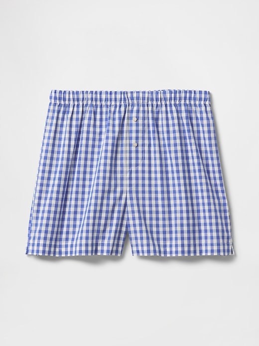 Image number 4 showing, Poplin PJ Boxer Shorts