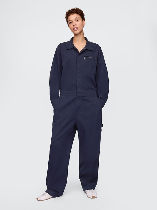 Image number 2 showing, Twill Coveralls