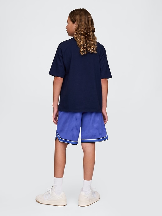 Image number 3 showing, GapFit Kids Mesh Pull-On Shorts