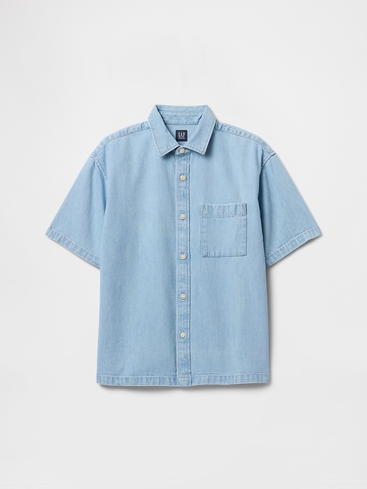 Image number 2 showing, Kids Denim Shirt