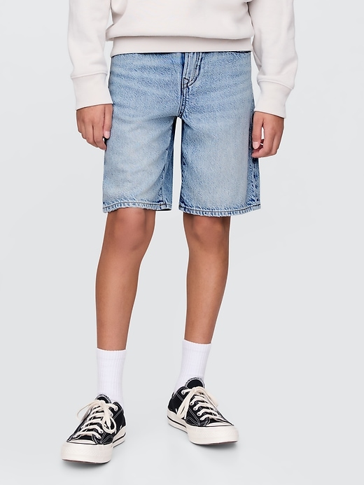 Image number 3 showing, Kids UltraSoft '90s Loose Denim Shorts