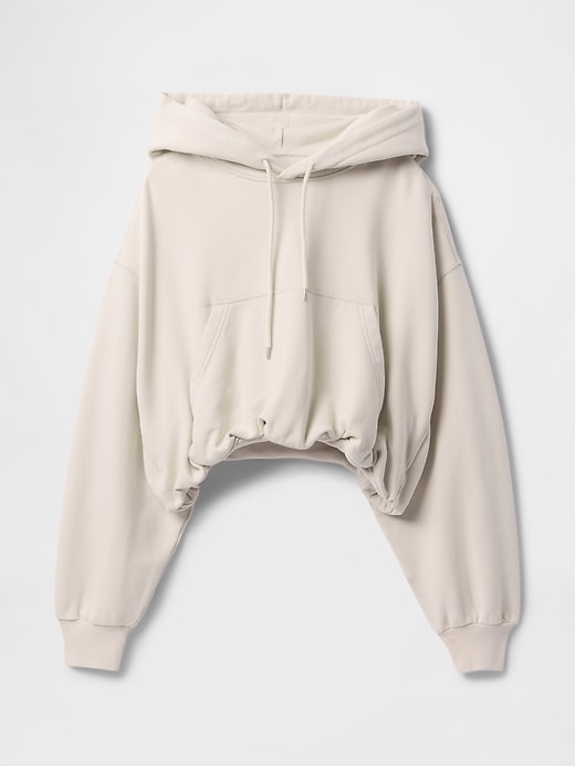 Image number 5 showing, Heavyweight French Terry Cropped Bubble Hoodie