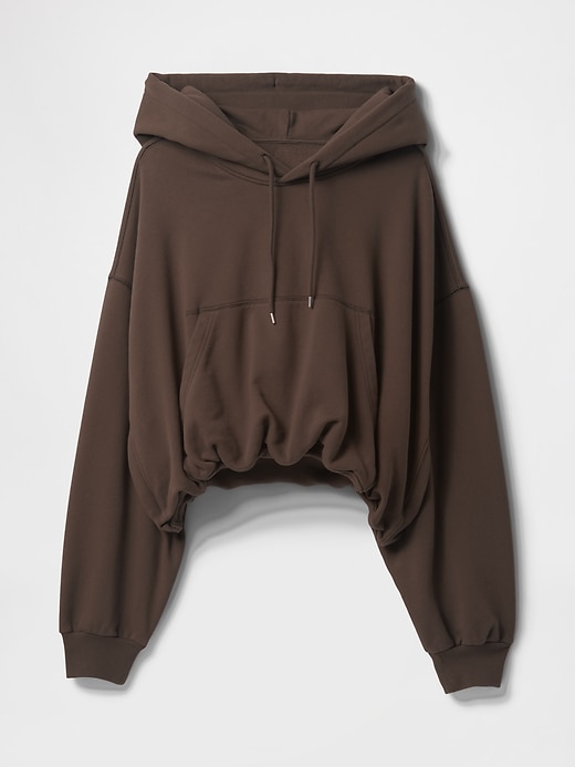 Image number 4 showing, Heavyweight French Terry Cropped Bubble Hoodie