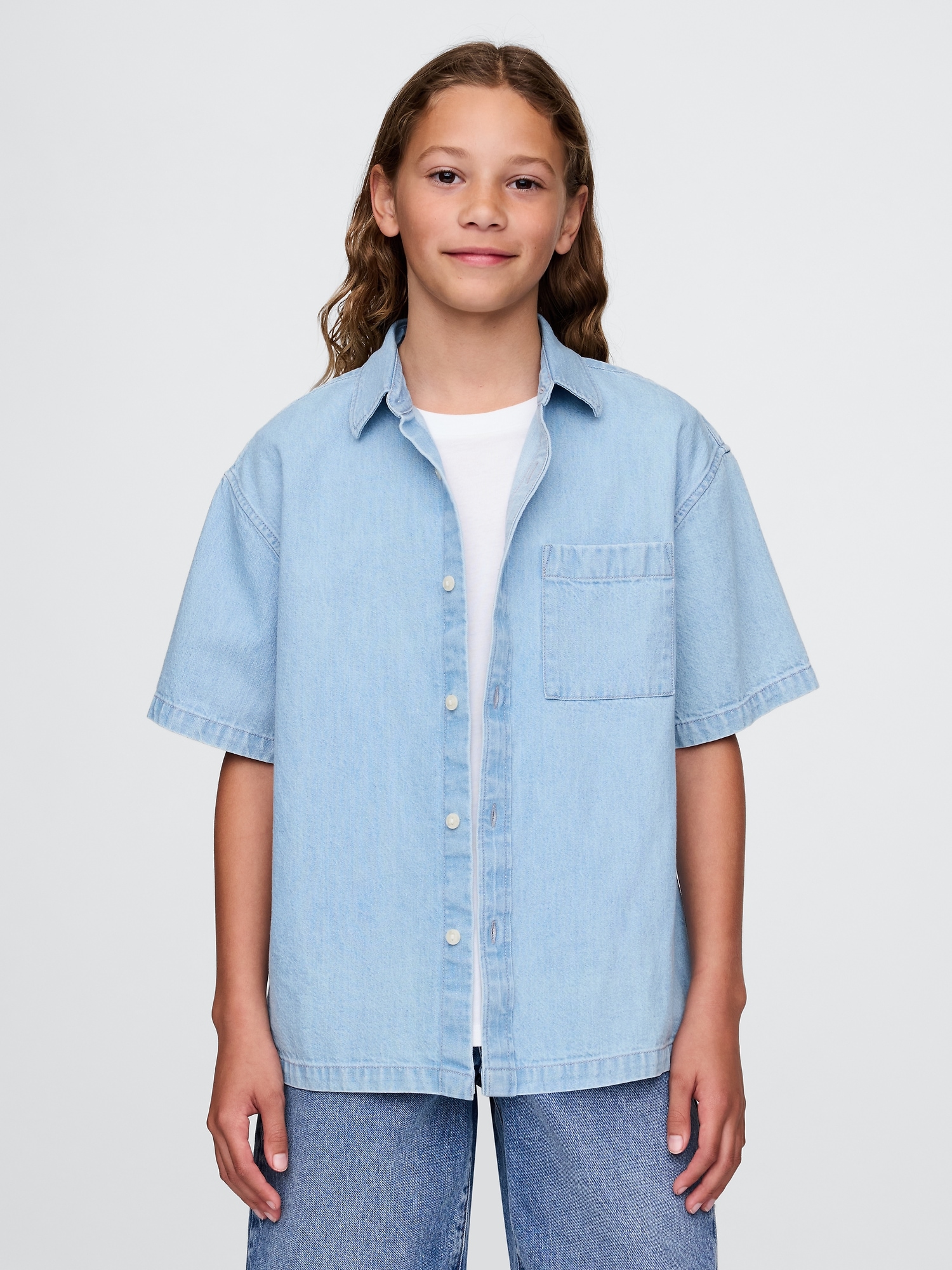 Kids Denim Shirt