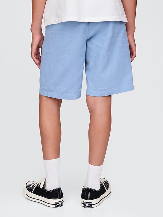 Image number 4 showing, Kids Linen-Cotton Shorts