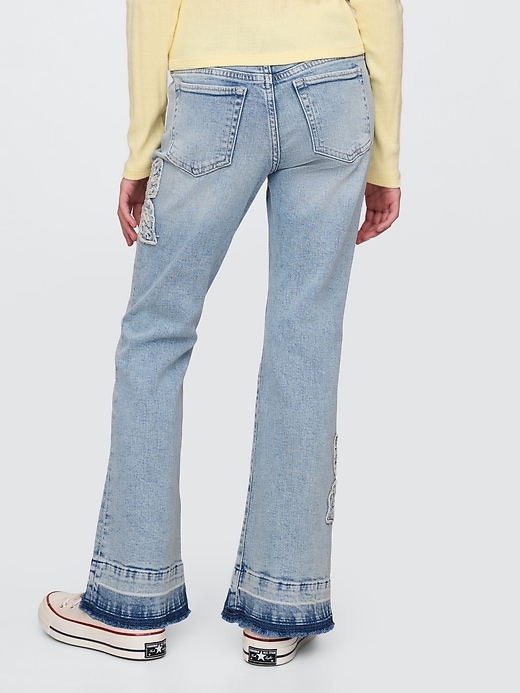 Image number 4 showing, Kids High Rise '70s Flare Jeans