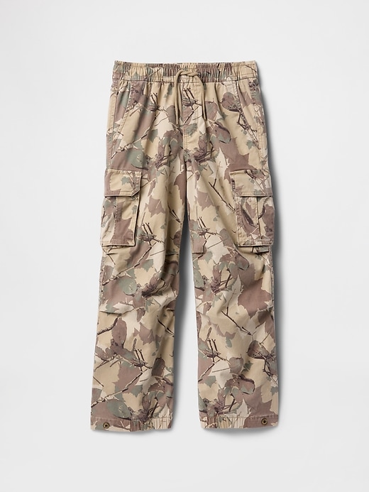 Image number 2 showing, Kids Pull-On Camo Cargo Baggy Pants