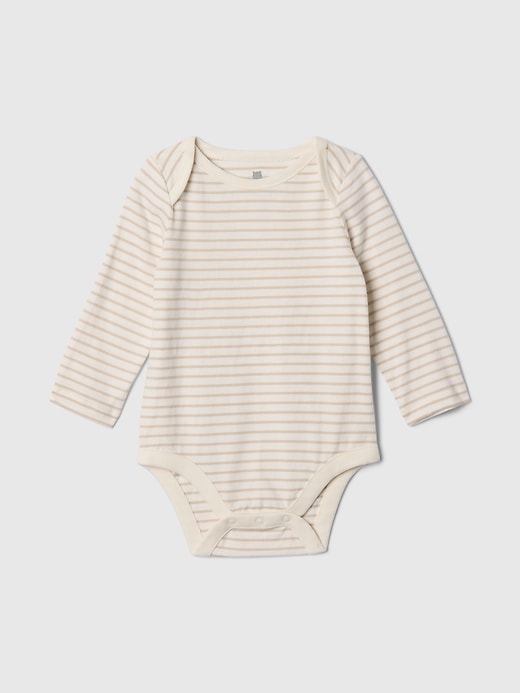 Image number 2 showing, Baby First Favorites Organic Cotton Bear Bodysuit