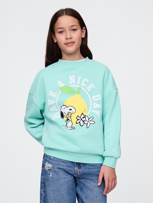 Image number 1 showing, Kids Graphic Tunic Sweatshirt