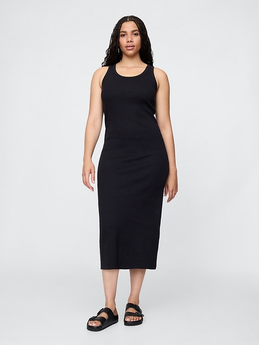 Image number 5 showing, Rib Midi Dress