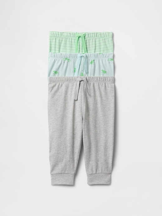 Image number 1 showing, Baby First Favorites Organic Cotton Pull-On Pants (3-Pack)