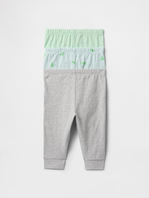 Image number 2 showing, Baby First Favorites Organic Cotton Pull-On Pants (3-Pack)