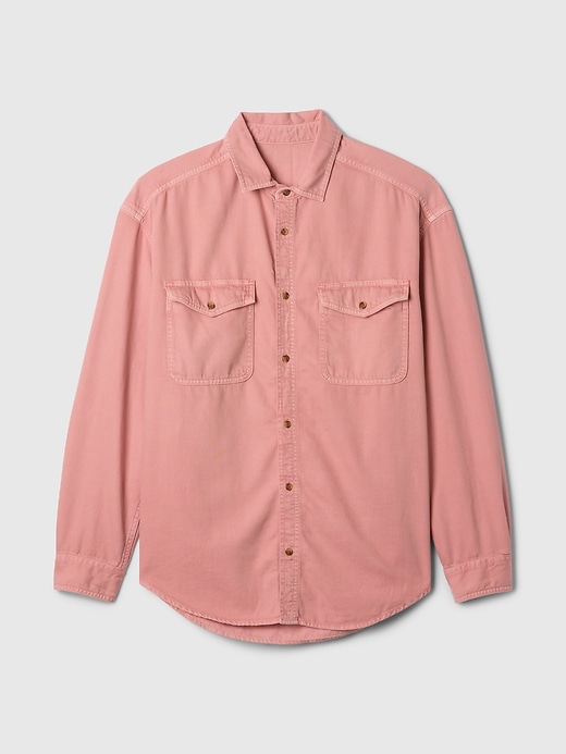 Image number 5 showing, UltraSoft Denim Big Shirt