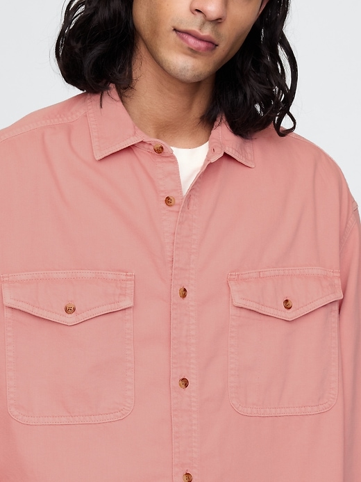 Image number 4 showing, UltraSoft Denim Big Shirt