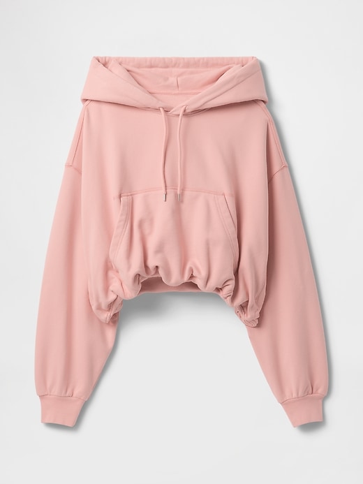 Image number 5 showing, Heavyweight French Terry Cropped Bubble Hoodie