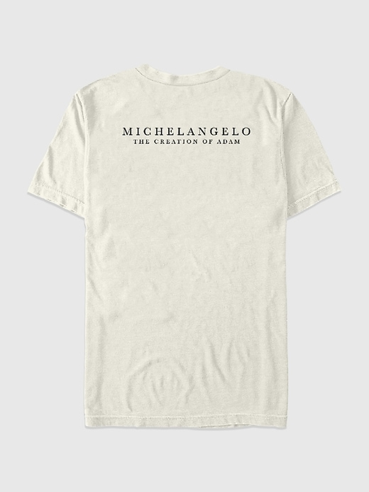 Image number 3 showing, Michelangelo Creation Graphic T-Shirt