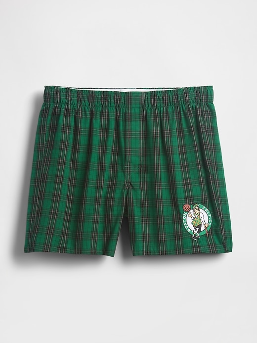 Image number 5 showing, NBA Boston Celtics Plaid Boxers