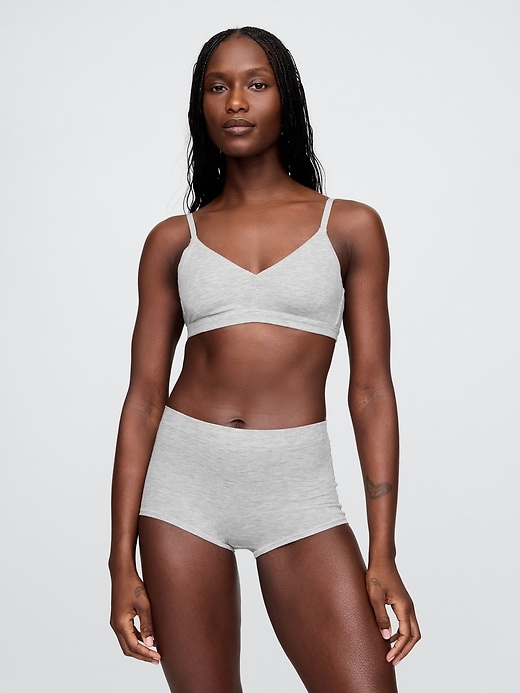 Image number 3 showing, Modal Rib Triangle Bralette