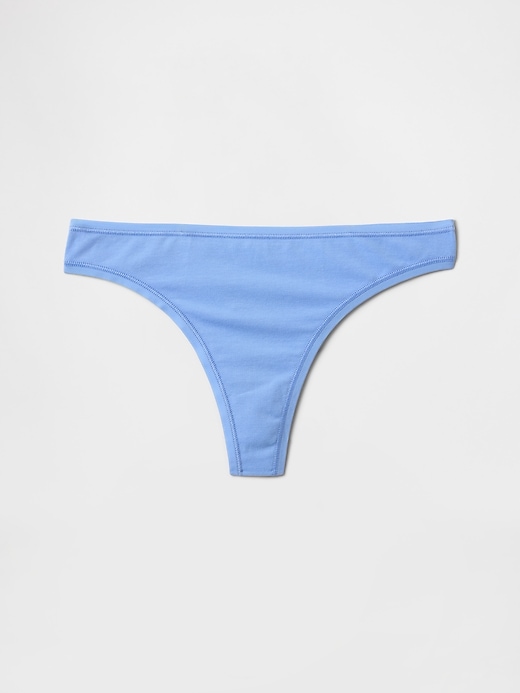 Image number 3 showing, Organic Stretch Cotton Thong