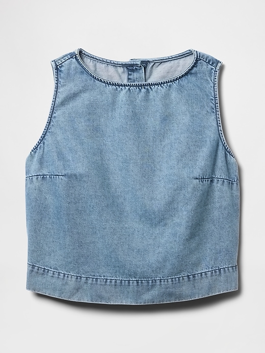 Image number 5 showing, UltraSoft Denim Shell Tank