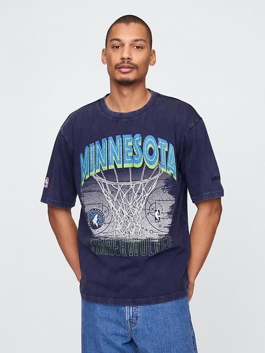 Image number 1 showing, NBA Minnesota Timerwolves Graphic T-Shirt