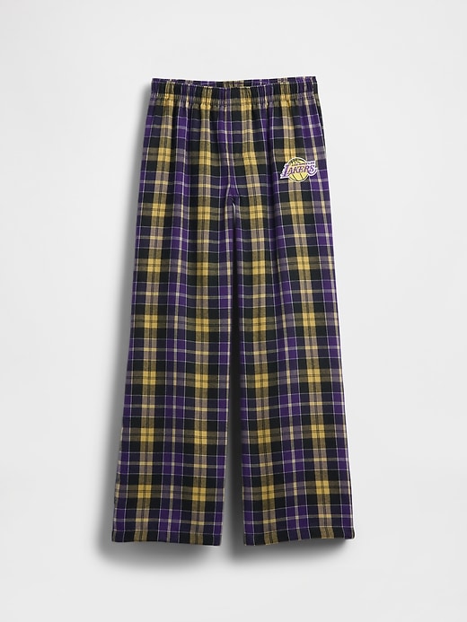 Image number 1 showing, Kids NBA Los Angeles Lakers Flannel PJ Pants