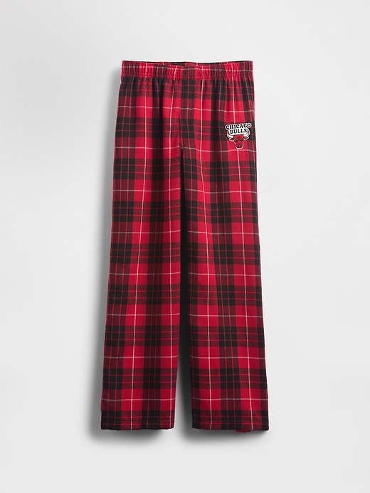 Image number 1 showing, Kids NBA Chicago Bulls Flannel PJ Pants