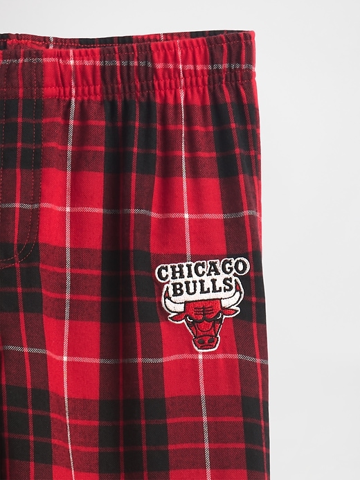 Image number 3 showing, Kids NBA Chicago Bulls Flannel PJ Pants