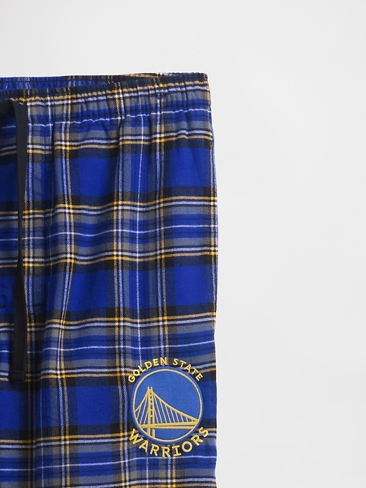 Image number 3 showing, NBA Golden State Warriors Flannel PJ Pants