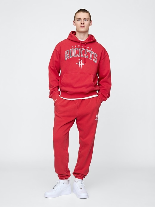 Image number 2 showing, NBA Houston Rockets Logo Heavyweight Hoodie