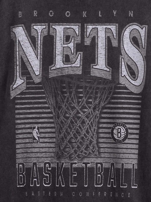 Image number 4 showing, NBA New York Nets Graphic T-Shirt