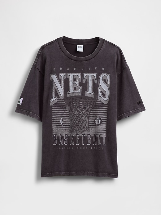 Image number 5 showing, NBA New York Nets Graphic T-Shirt