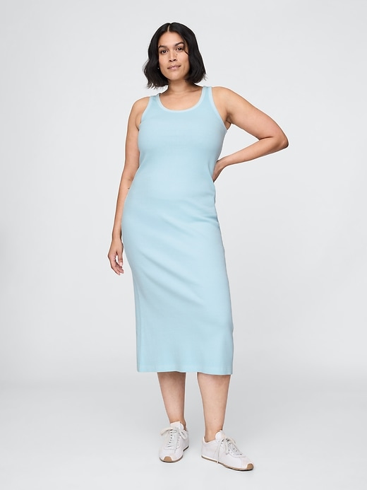 Image number 5 showing, Rib Midi Dress