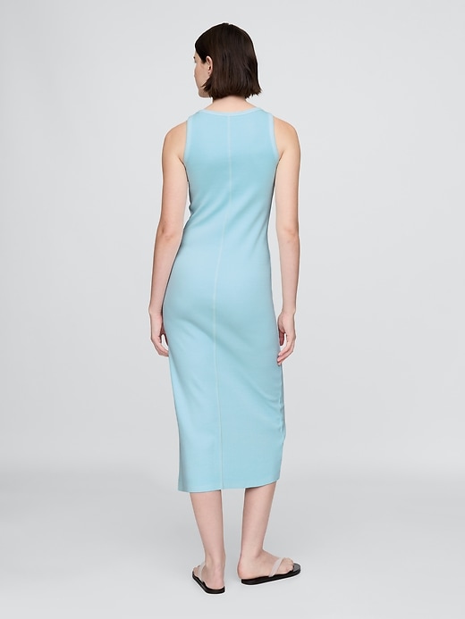 Image number 2 showing, Rib Midi Dress